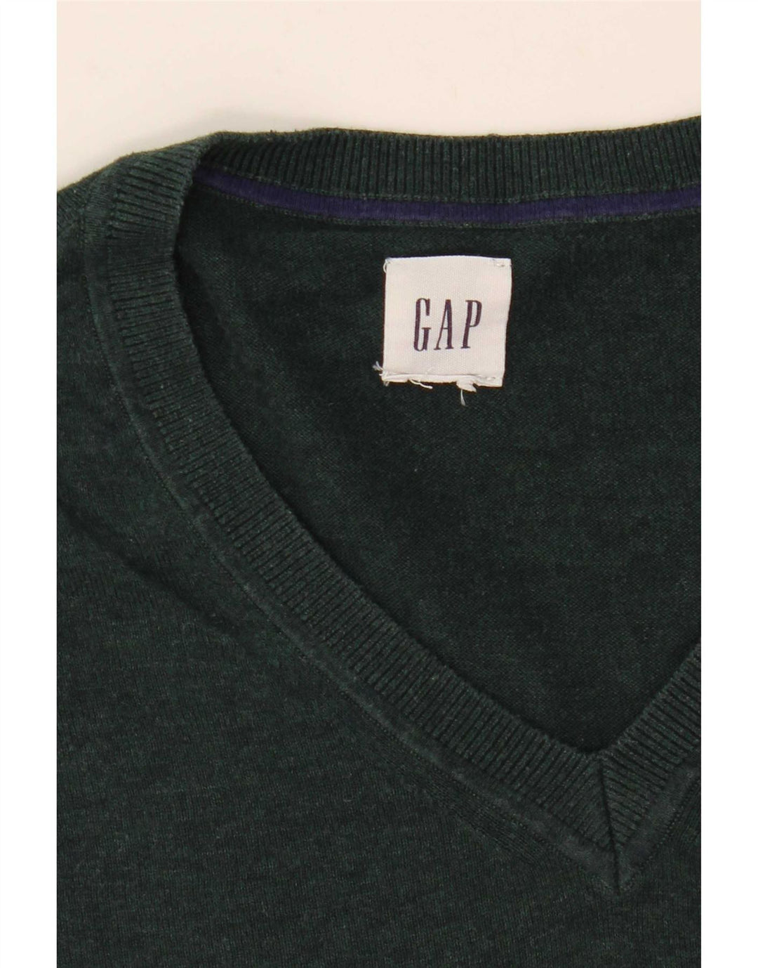 Gap Pull Col V Homme XL Vert