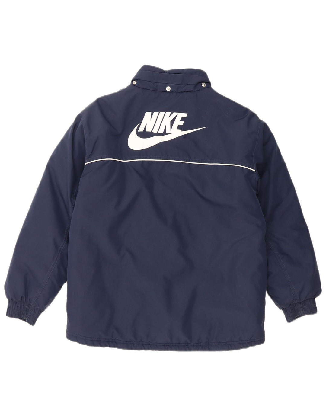 NIKE Veste coupe-vent graphique pour garçon 10-11 ans Bleu marine moyen