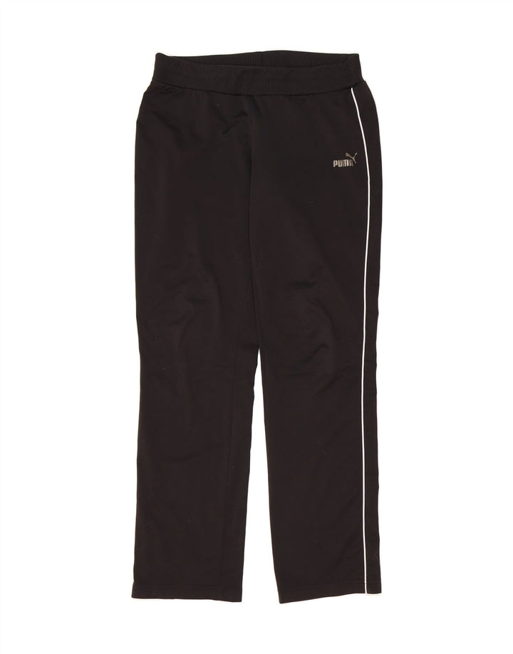PUMA Womens Tracksuit Trousers UK 12 Medium Black Vintage Puma and Second-Hand Puma from Messina Hembry 