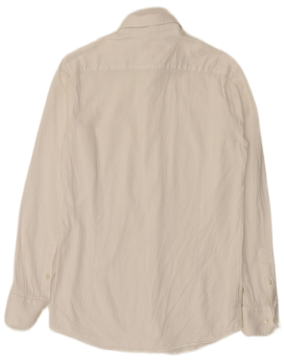 Massimo Dutti Chemise Homme Taille 39 Coton Blanc Moyen