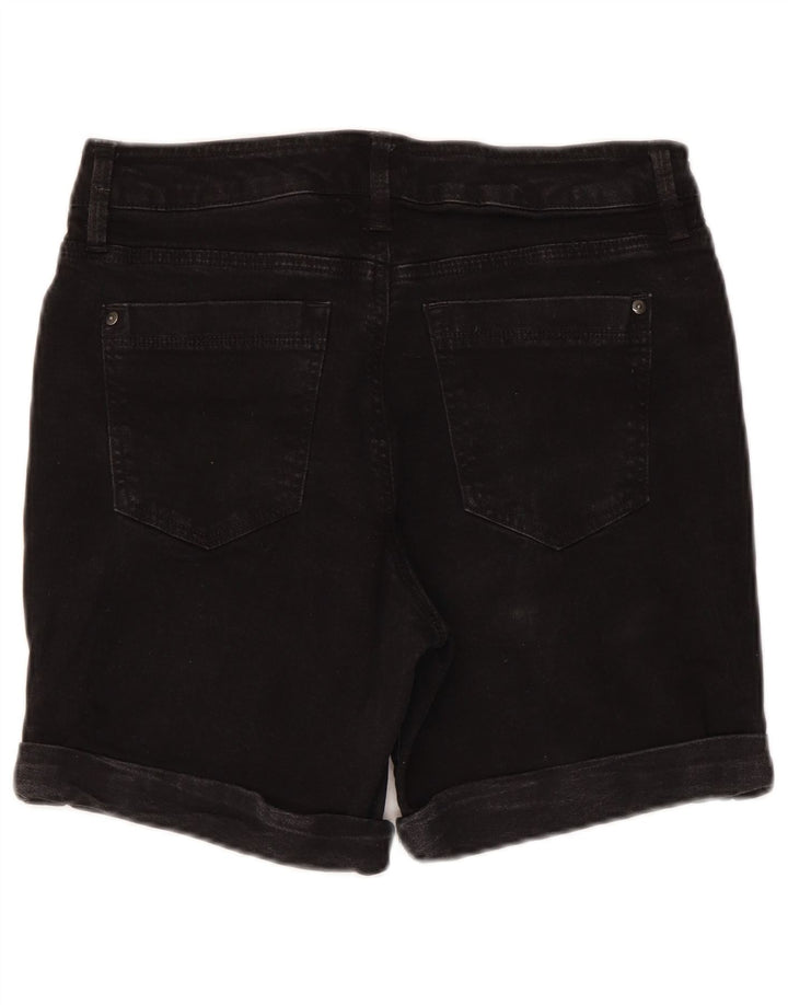 Dkny Short en jean pour femme US 12 Large W30 Coton noir