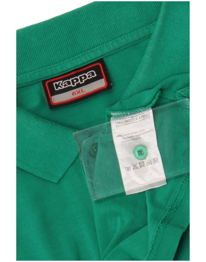KAPPA Polo Homme 6XL Vert Coton