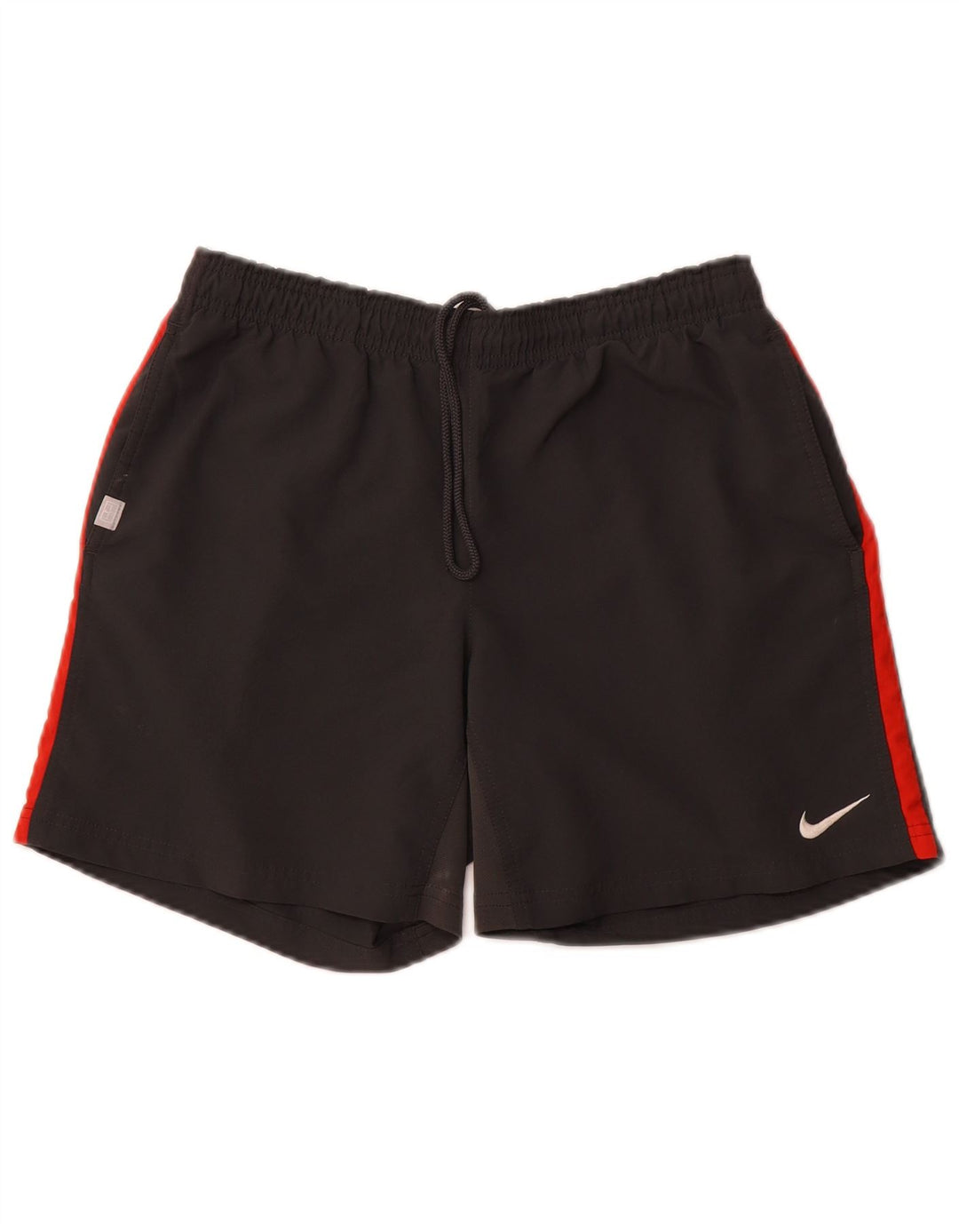 NIKE Short de sport pour homme en polyester color block gris moyen