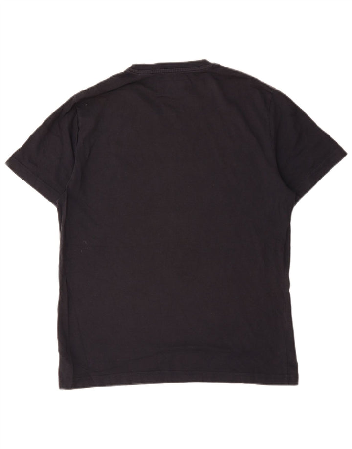 Penguin T-Shirt Homme Bleu Marine Moyen Coton