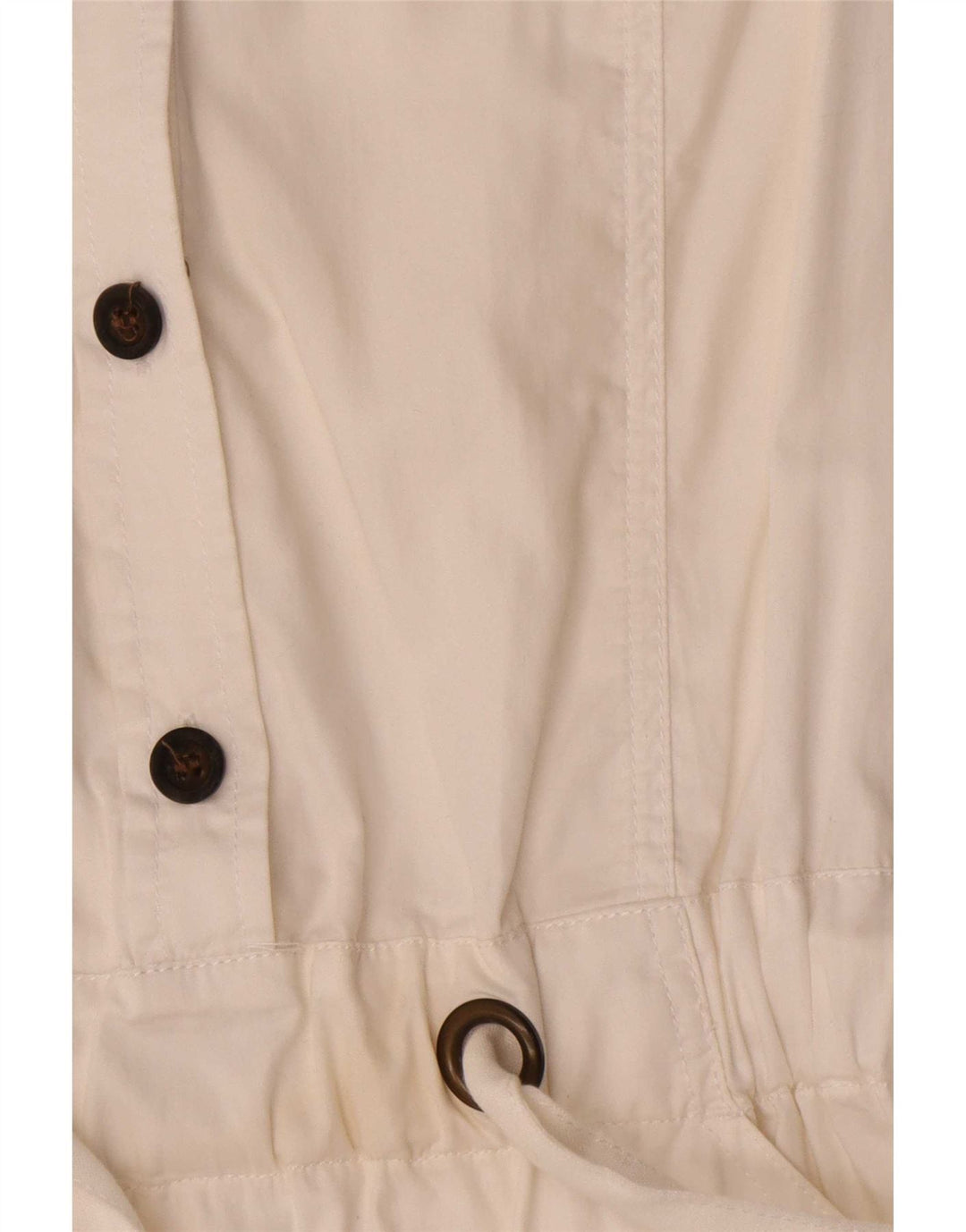 Marlboro Classics Robe chemise pull sans manches pour femme IT 42 Blanc moyen