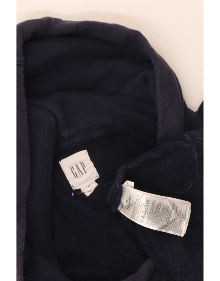 Gap Pull à Capuche Graphique Homme Bleu Marine Moyen Coton