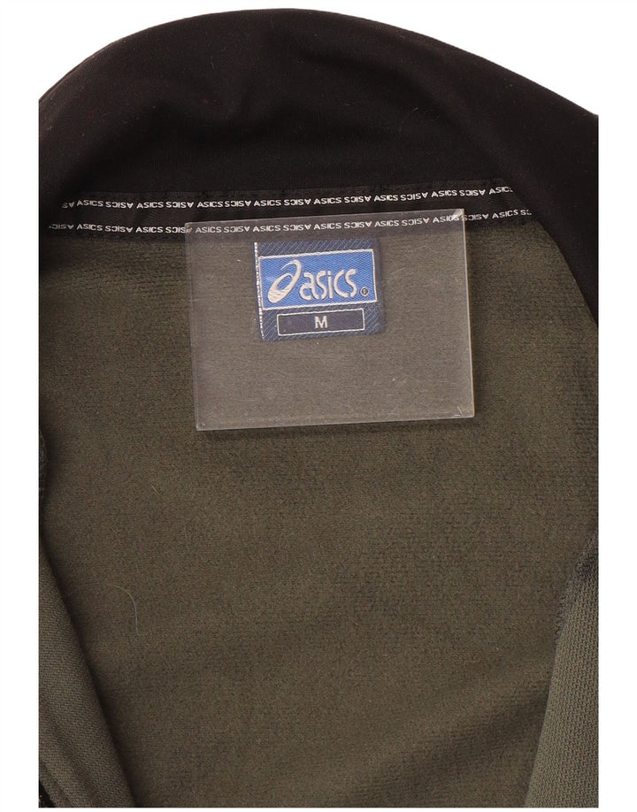ASICS Veste de survêtement coupe ample pour femme UK 14 Kaki moyen