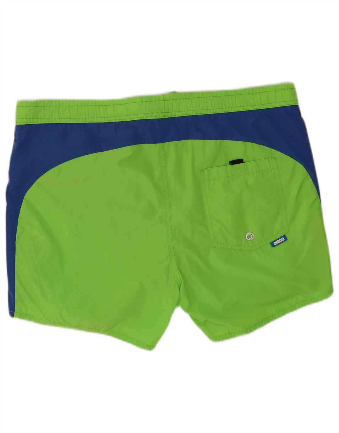 Arena Short de Bain Homme Vert Moyen Colourblock Polyester