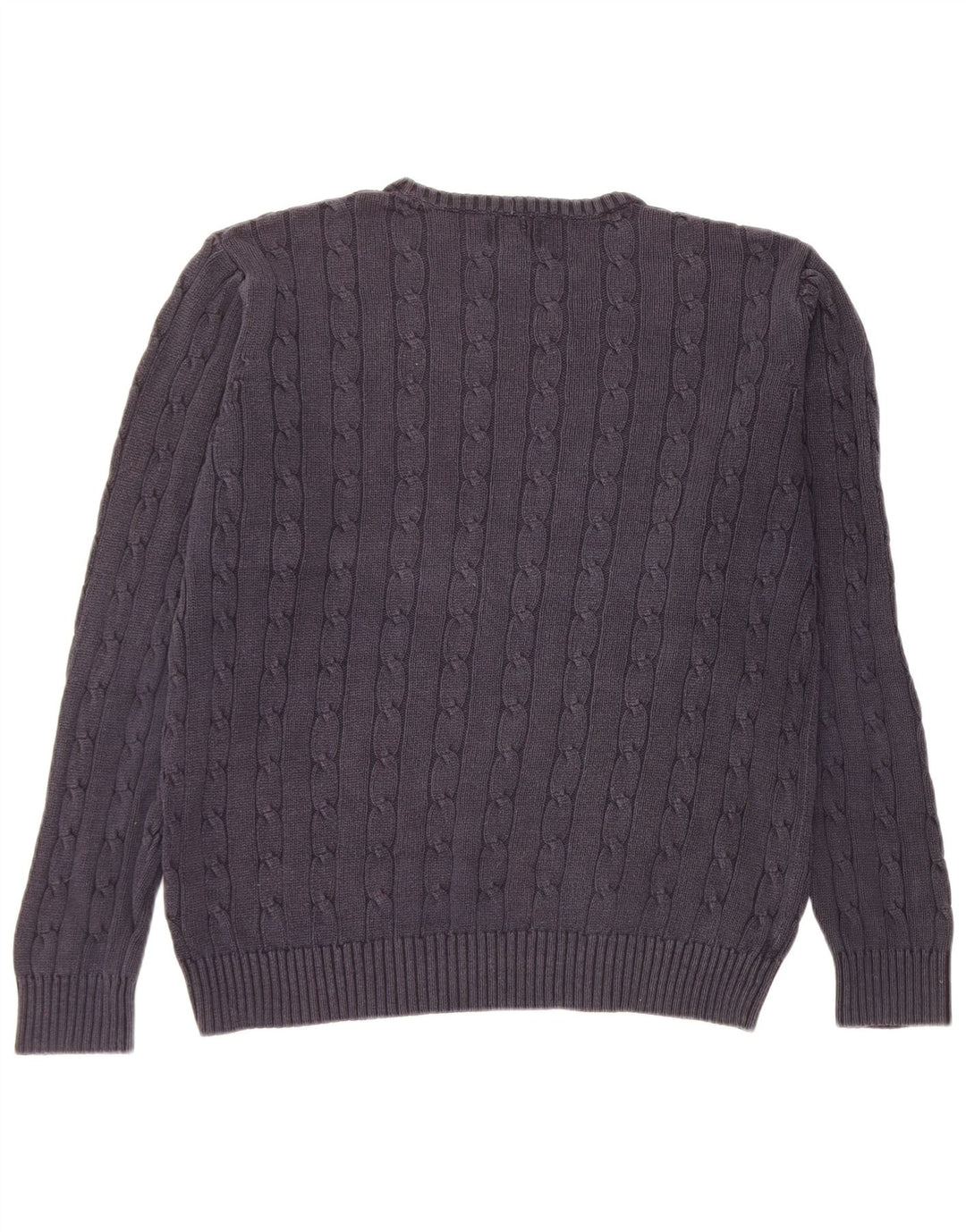 Marks & Spencer Pull à col rond Blue Harbour pour homme, grand bleu marine