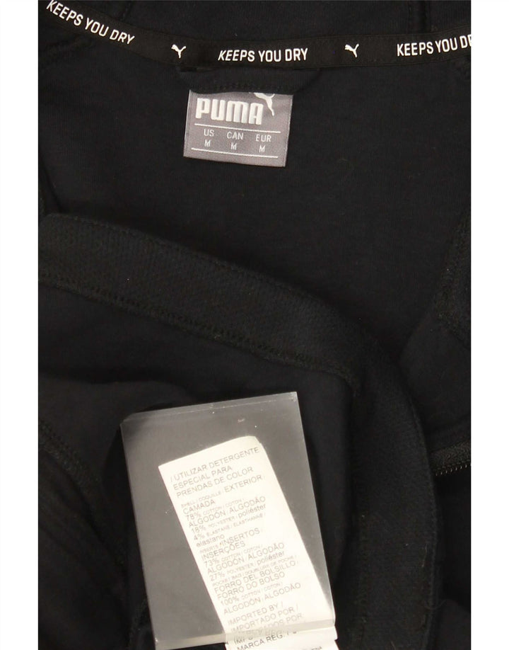 Puma Sweat à Capuche Zippé Homme Noir Moyen Coton