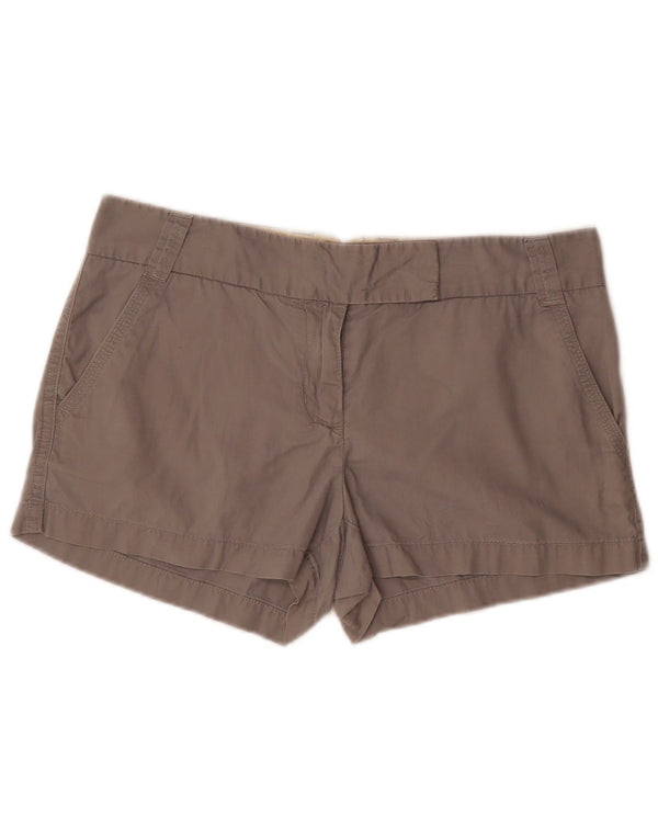 J. Short chino Crew pour femme US 8 Medium W33 Gris Coton