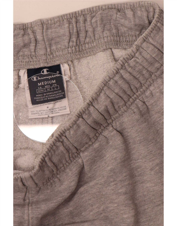 Champion Short de Sport Graphique Homme Gris Moyen Coton