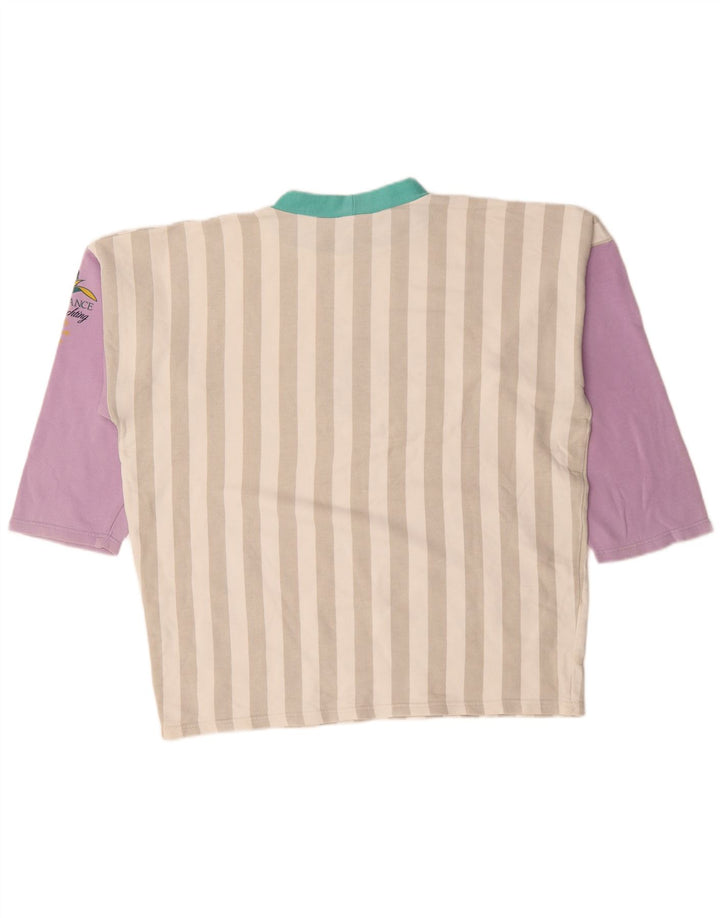 Endurance Haut Graphique Femme Manches Longues UK 18 XL Rayé Multicolore