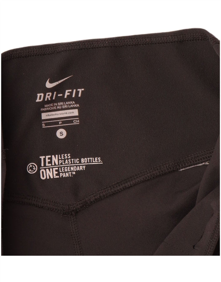 Nike Legging Capri Dri Fit pour femme UK 8 Small Noir