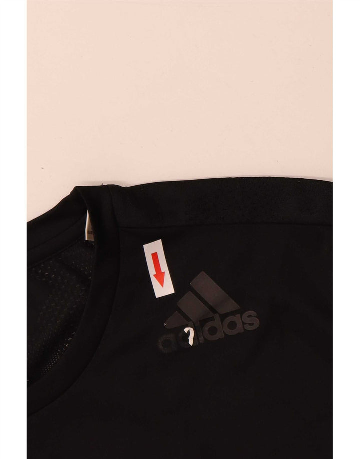Adidas Hommes Climacool T-Shirt Haut Grand Noir Polyester