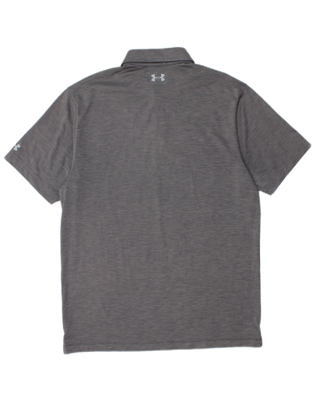 UNDER ARMOUR Polo Heat Gear Homme Gris Moyen Rayé