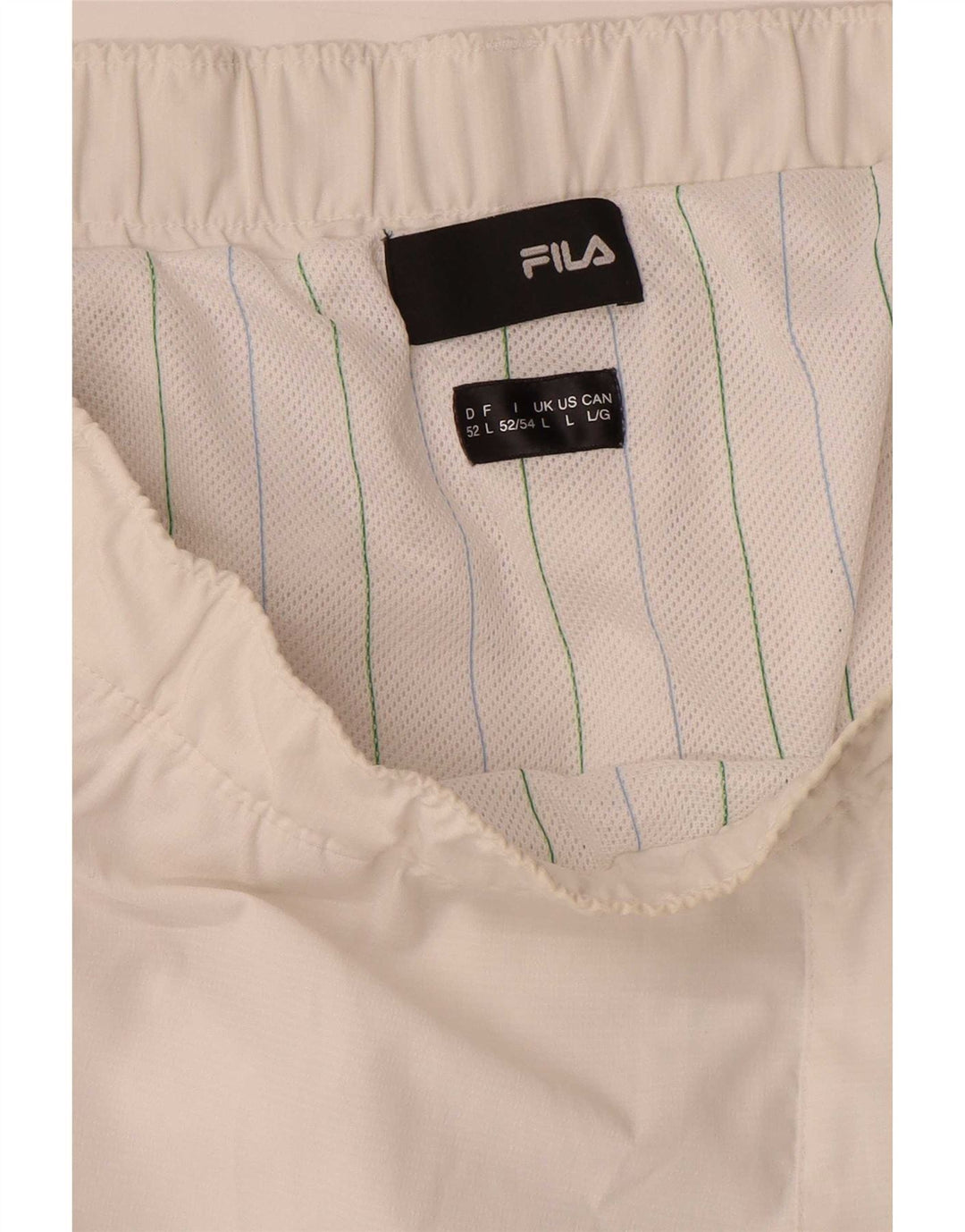 Fila Short de bain homme grand blanc