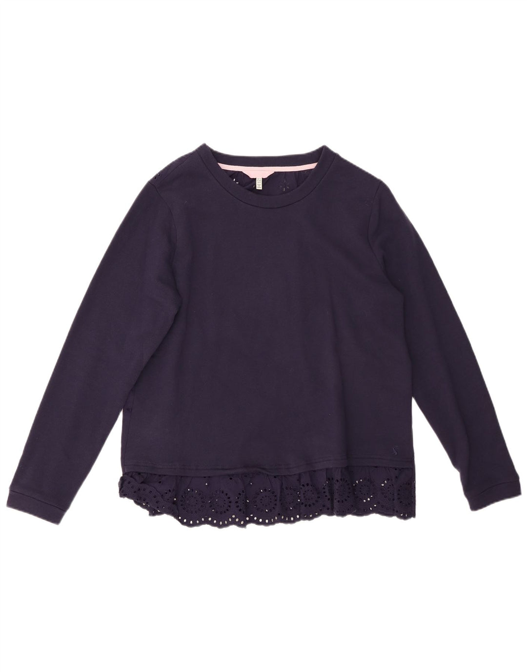 JOULES Chemisier Femme UK 12 Medium Bleu Marine Coton