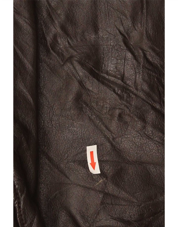On Spirit Veste en Cuir Homme IT 48 Marron Moyen