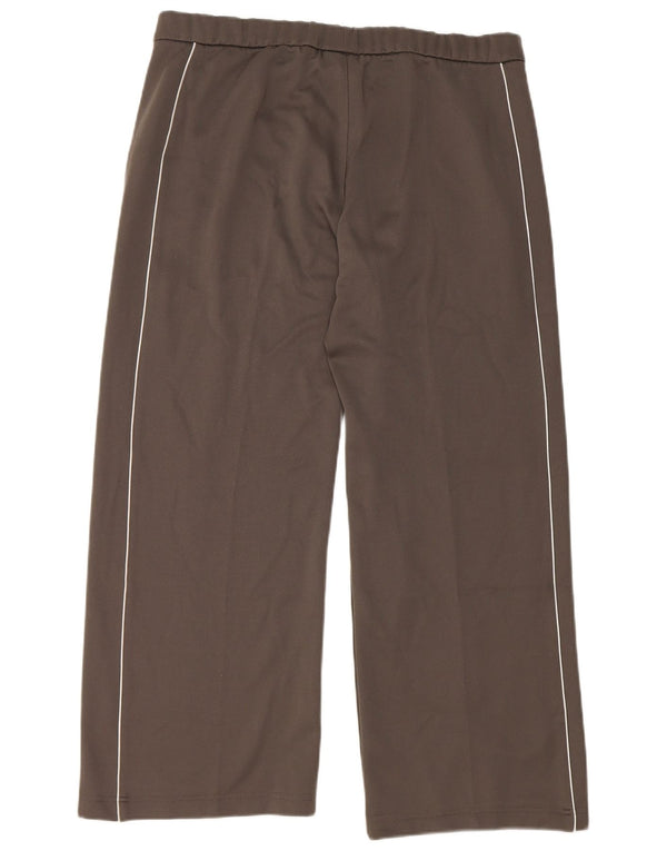 Adidas Pantalon de survêtement pour femme UK 16 Large Gris Polyester