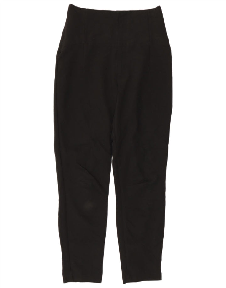Zara Pantalon décontracté slim pour femme Medium W28 L28 Noir