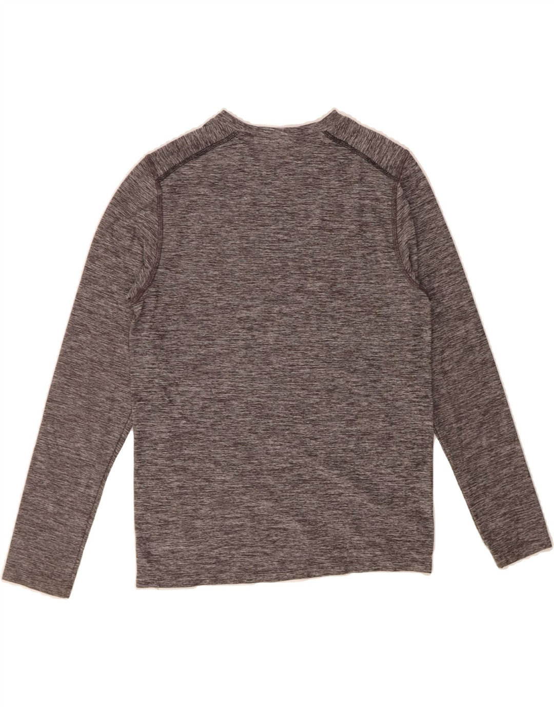RUSSELL ATHLETIC Boys Top Long Sleeve 10-11 Years Large Grey Flecked Vintage Russell Athletic and Second-Hand Russell Athletic from Messina Hembry 