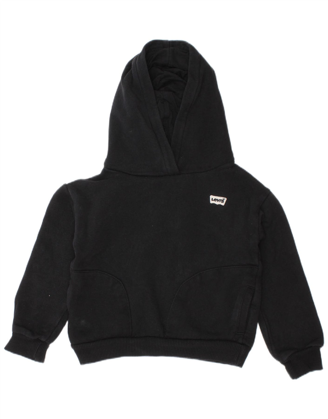 LEVI'S Pull à capuche bébé garçon 18-24 mois noir coton