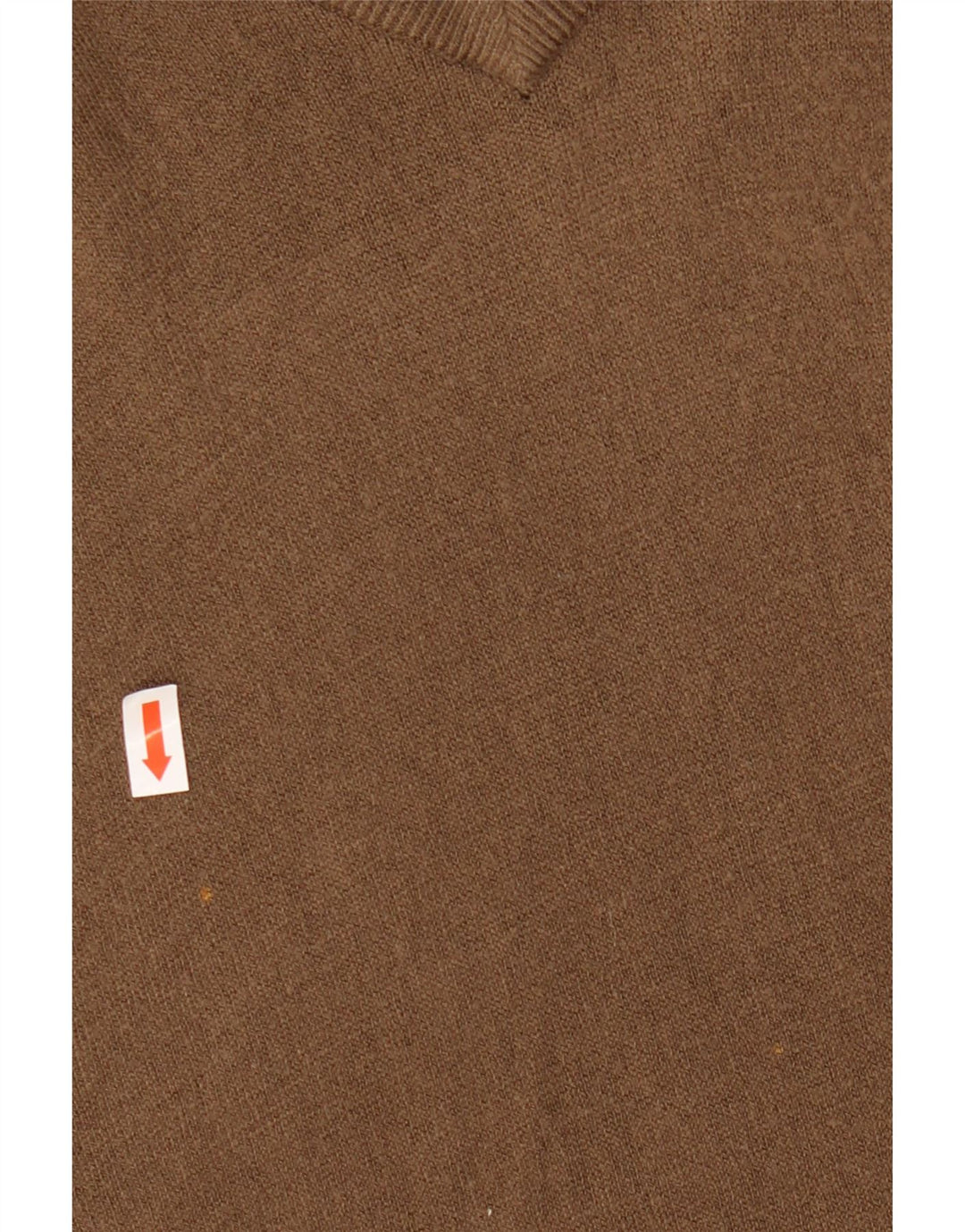 MARKS & SPENCER Pull à col en V Blue Harbor pour hommes, grand marron