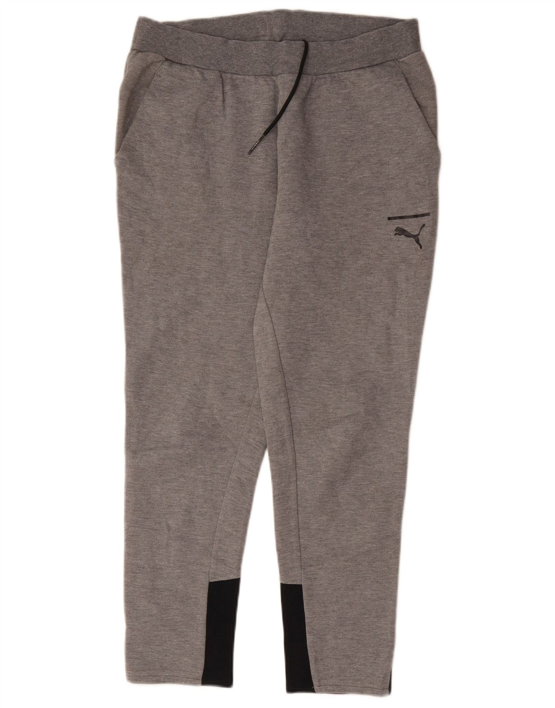 Puma Pantalon de Survêtement Homme Gris Moyen Colourblock Cotton