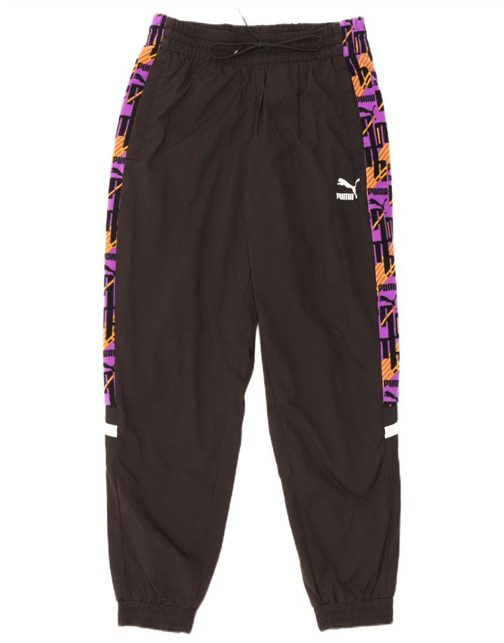 PUMA Pantalon de Survêtement Graphique Homme Joggers Small Noir Colorblock