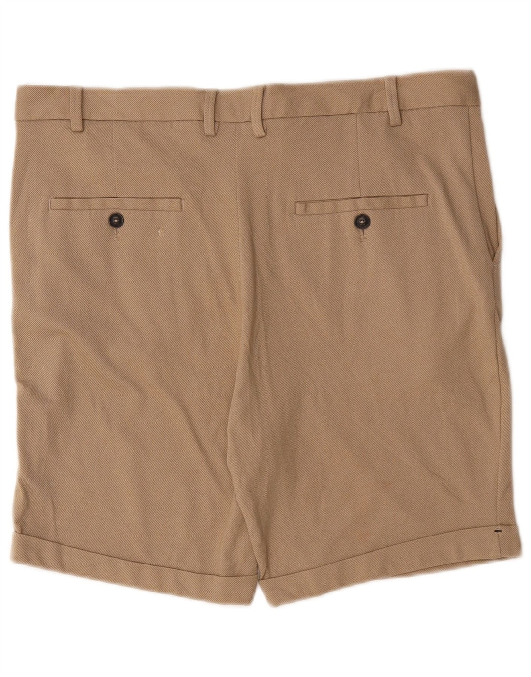 Zara Short Chino Homme EU 44 Large W34 Beige Viscose