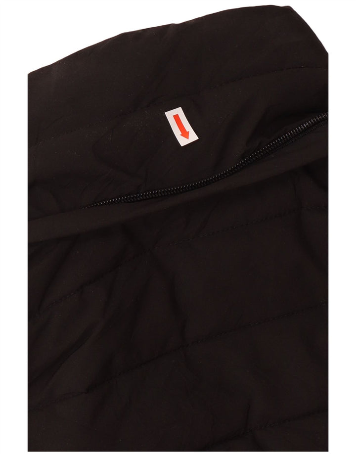Nautica Veste matelassée pour femme UK 10 Small Noir Polyester