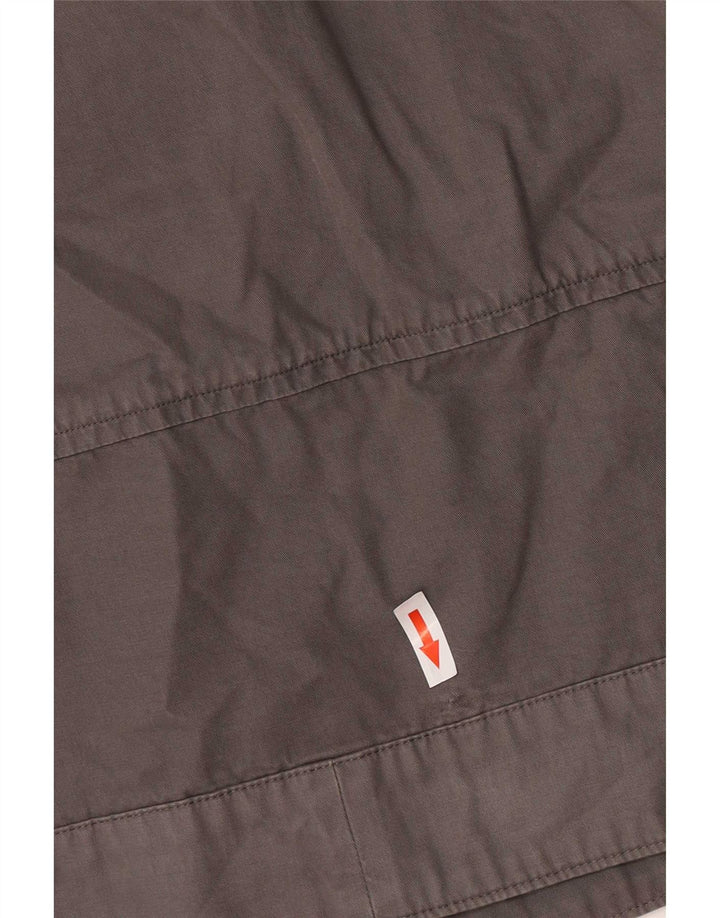 Dondup Veste Bomber Courte Femme IT 44 Coton Gris Moyen