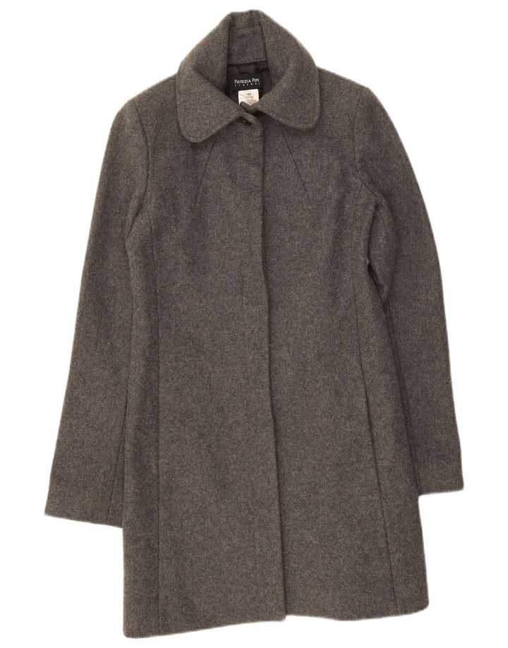 Patrizia Pepe Pardessus Femme IT 40 Petite Laine Grise