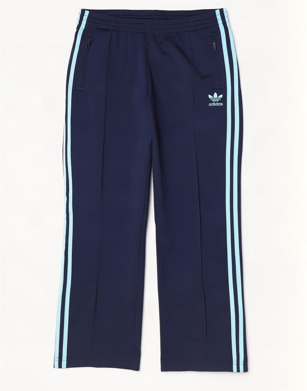 Adidas Pantalon de survêtement pour femme EU 40 Bleu marine moyen Polyester
