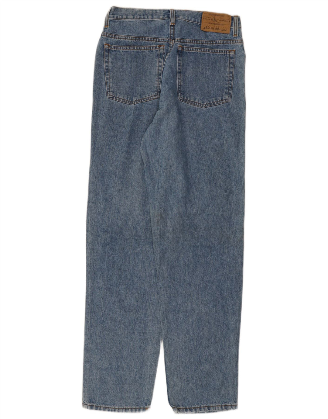 EDDIE BAUER Jean fuselé pour femme US 8 Medium W28 L31 Bleu Coton