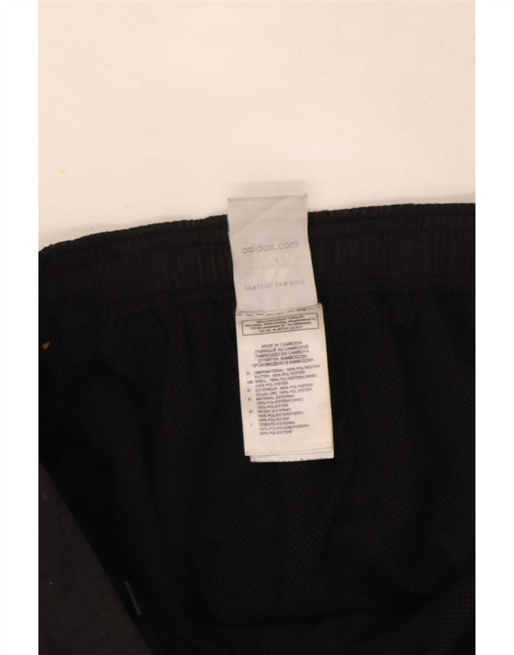 Adidas Pantalon de survêtement Capri pour femme UK 16 Large Noir Polyester