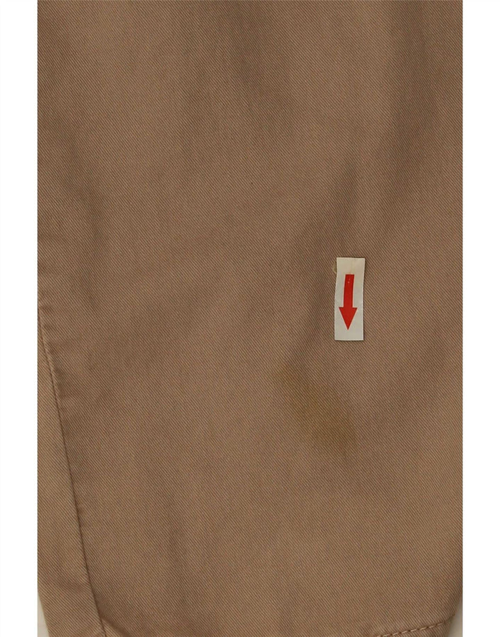 Zara Pantalon cargo droit pour femme EU 38 Small W28 L33 Beige