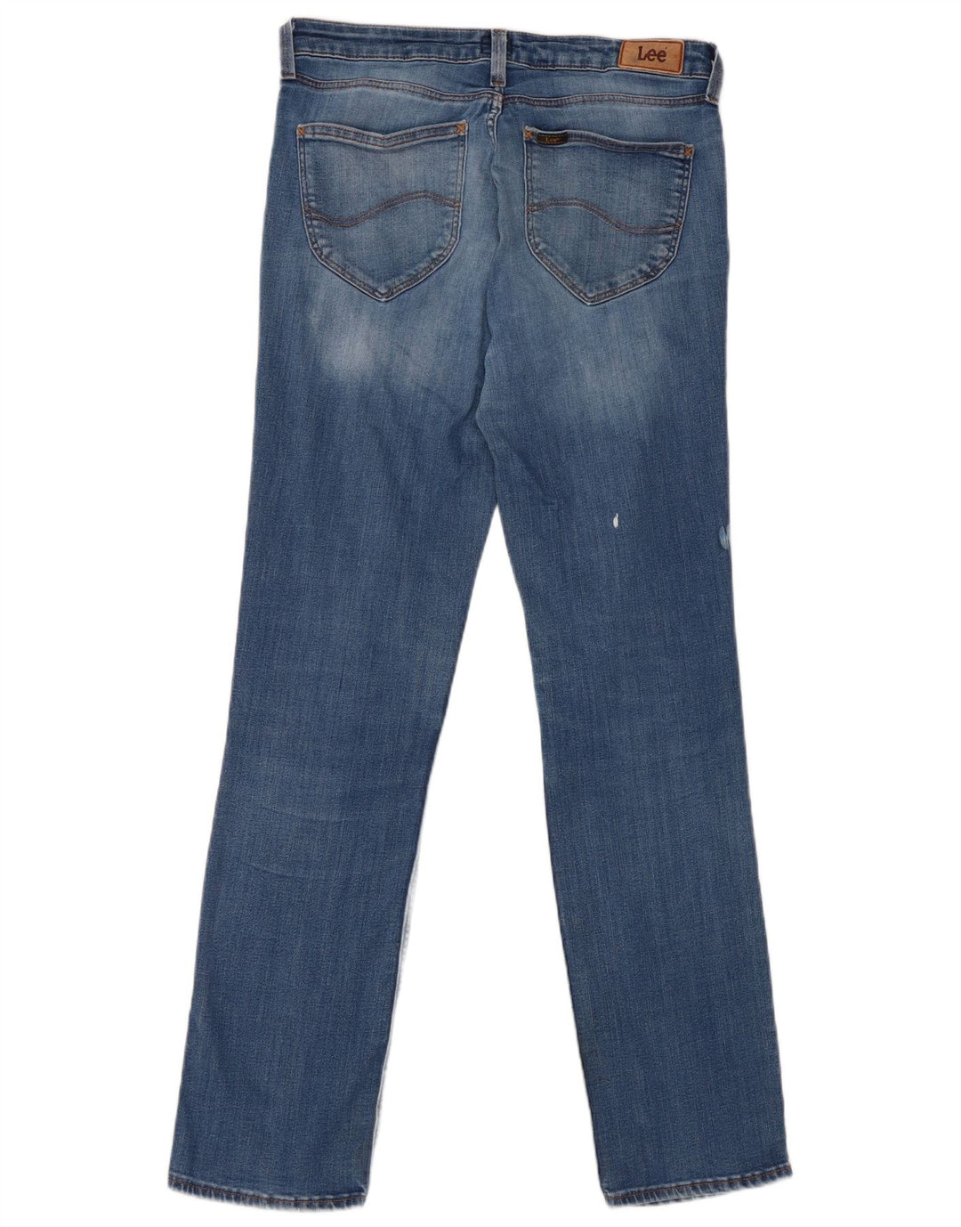 Lee Jean Droit Marion Femme W30 L31 Bleu Coton