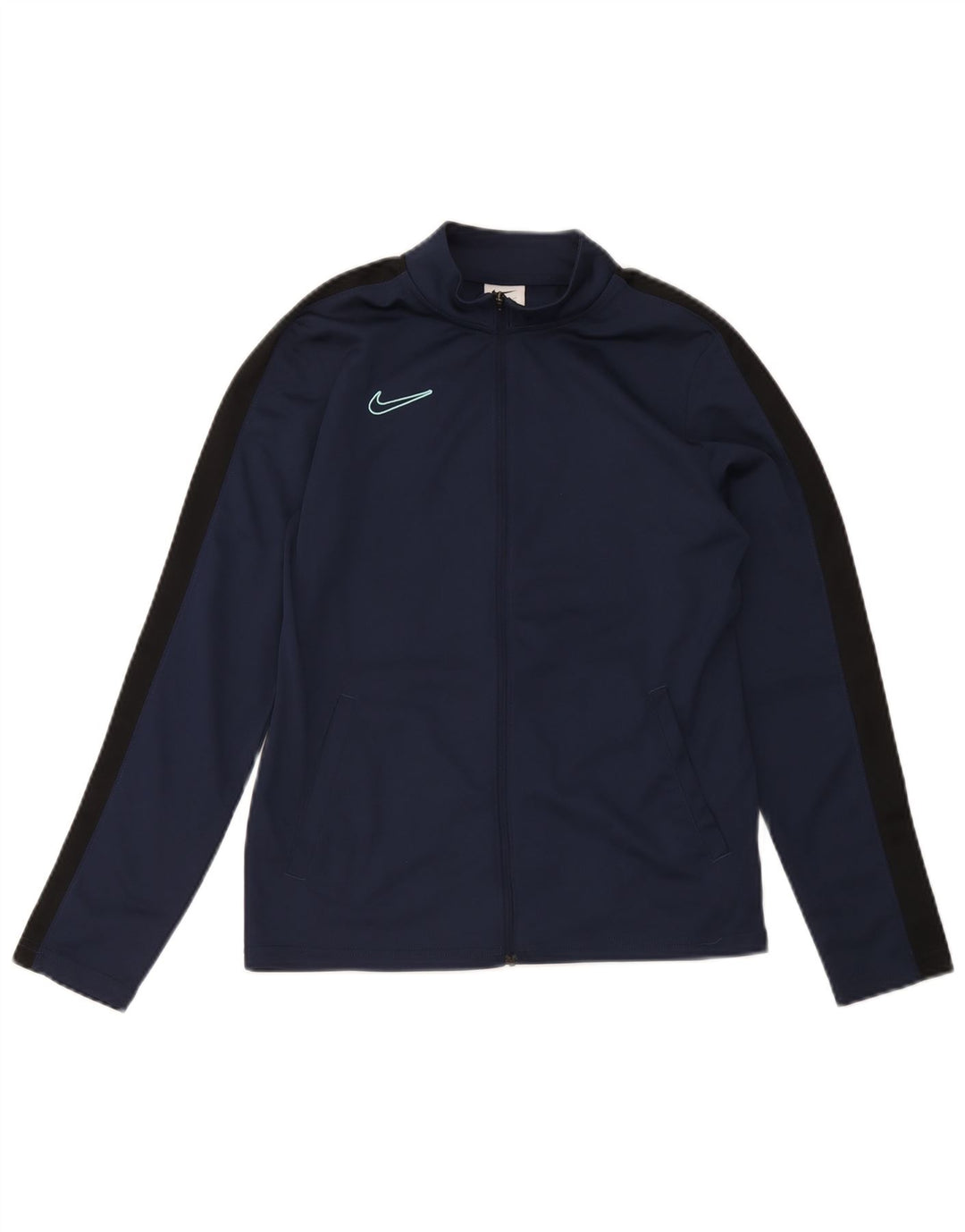 Nike Veste de survêtement Dri Fit pour garçon 12-13 ans Bleu marine Taille L