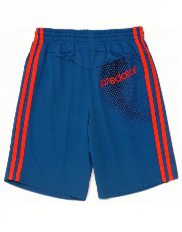 Adidas Short de Sport Predator Graphic Garçon 11-12 Ans Bleu Polyester