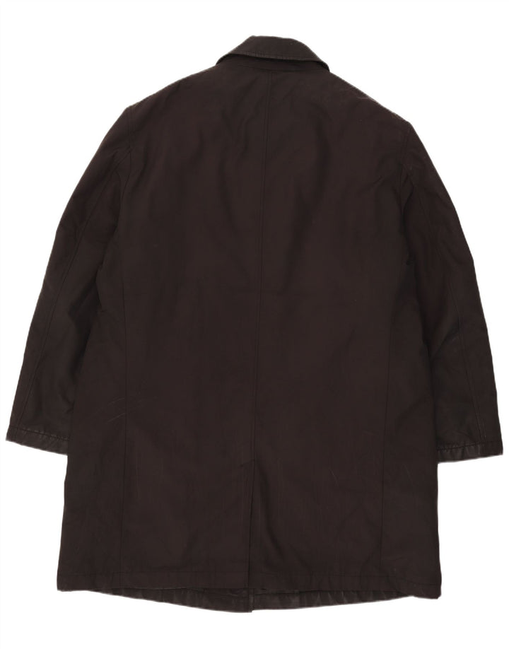 Marks & Spencer Manteau pour homme UK 42 XL Noir Polyester