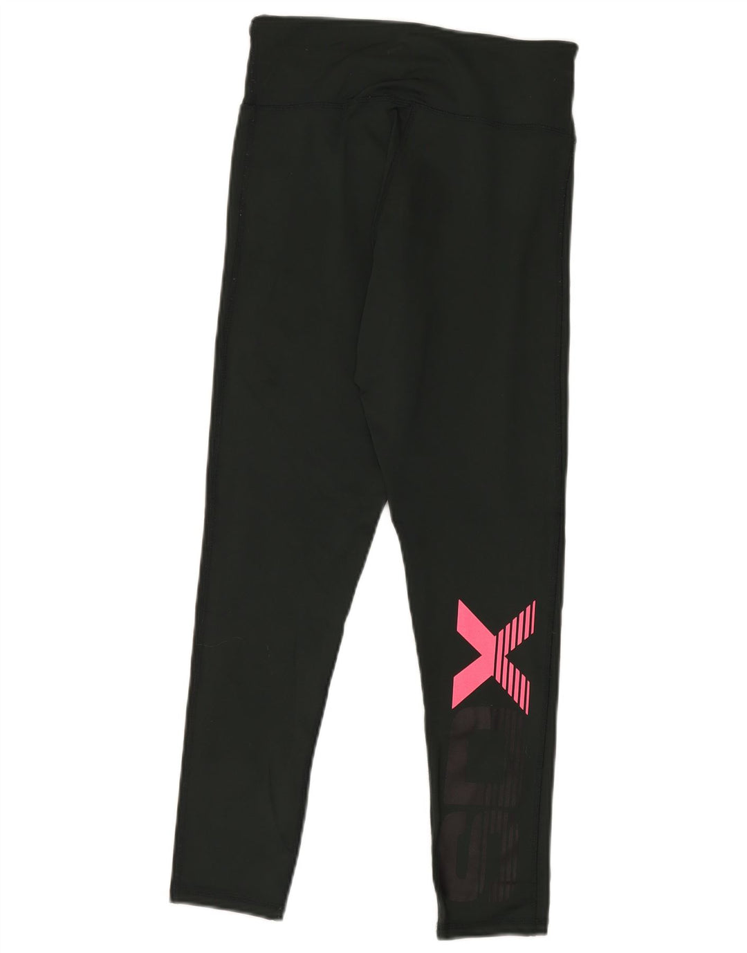 SUPERDRY Leggings Graphiques Femme UK 10 Petit Vert Polyamide