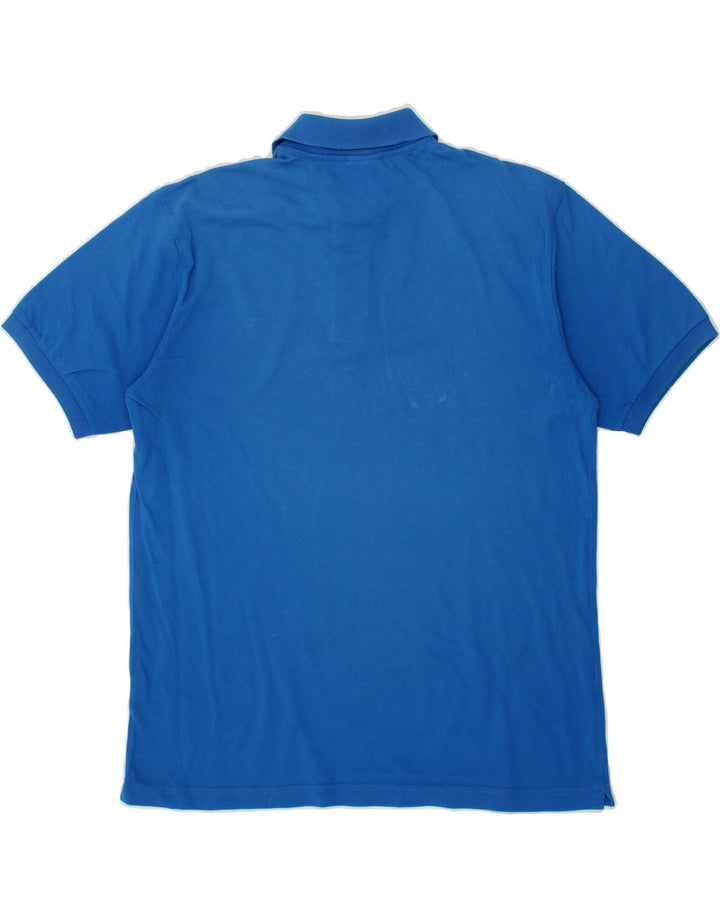 DIADORA Mens Polo Shirt Large Blue Cotton Vintage Diadora and Second-Hand Diadora from Messina Hembry 