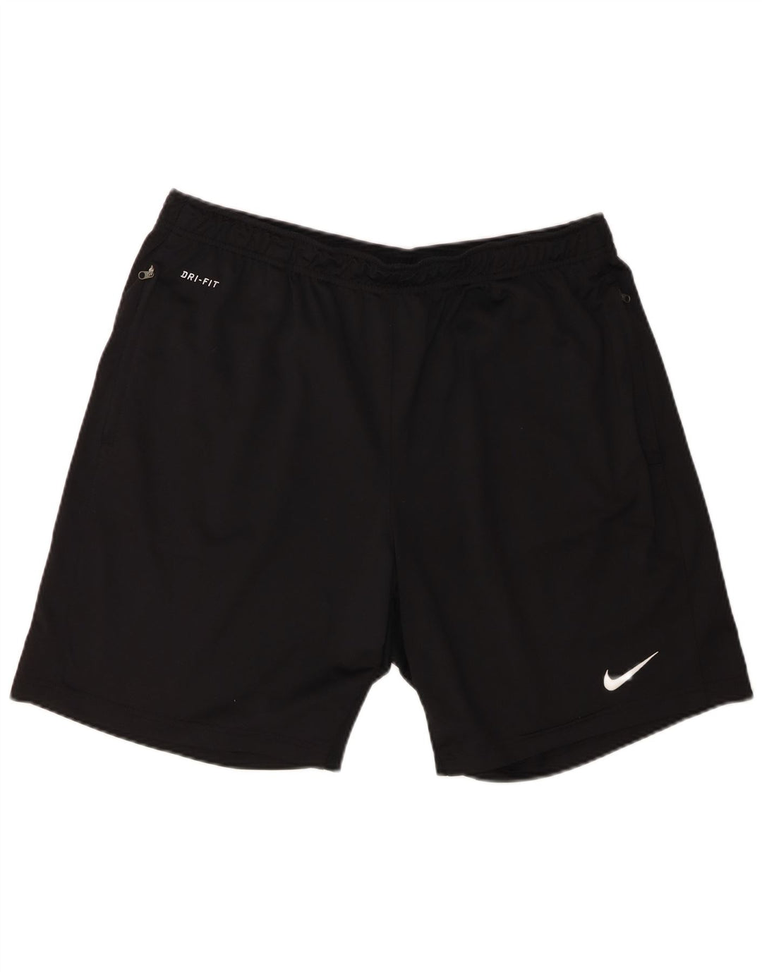 Nike Short de sport Dri Fit pour homme XL Noir Polyester