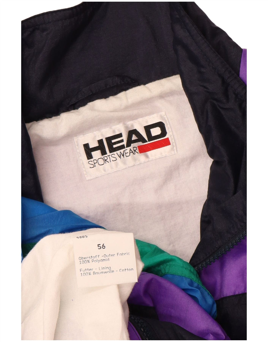 HEAD Veste de Survêtement Homme IT 56 2XL Multicolore Colourblock