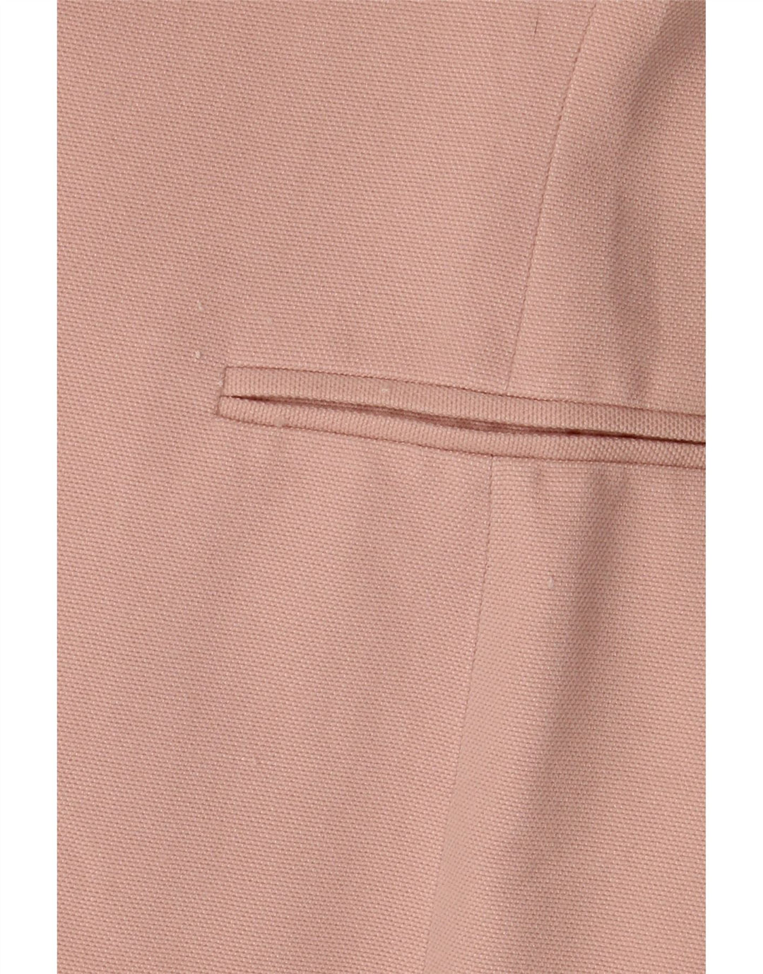 Zara Veste Blazer Ouverte Femme UK 6 XS Rose Viscose