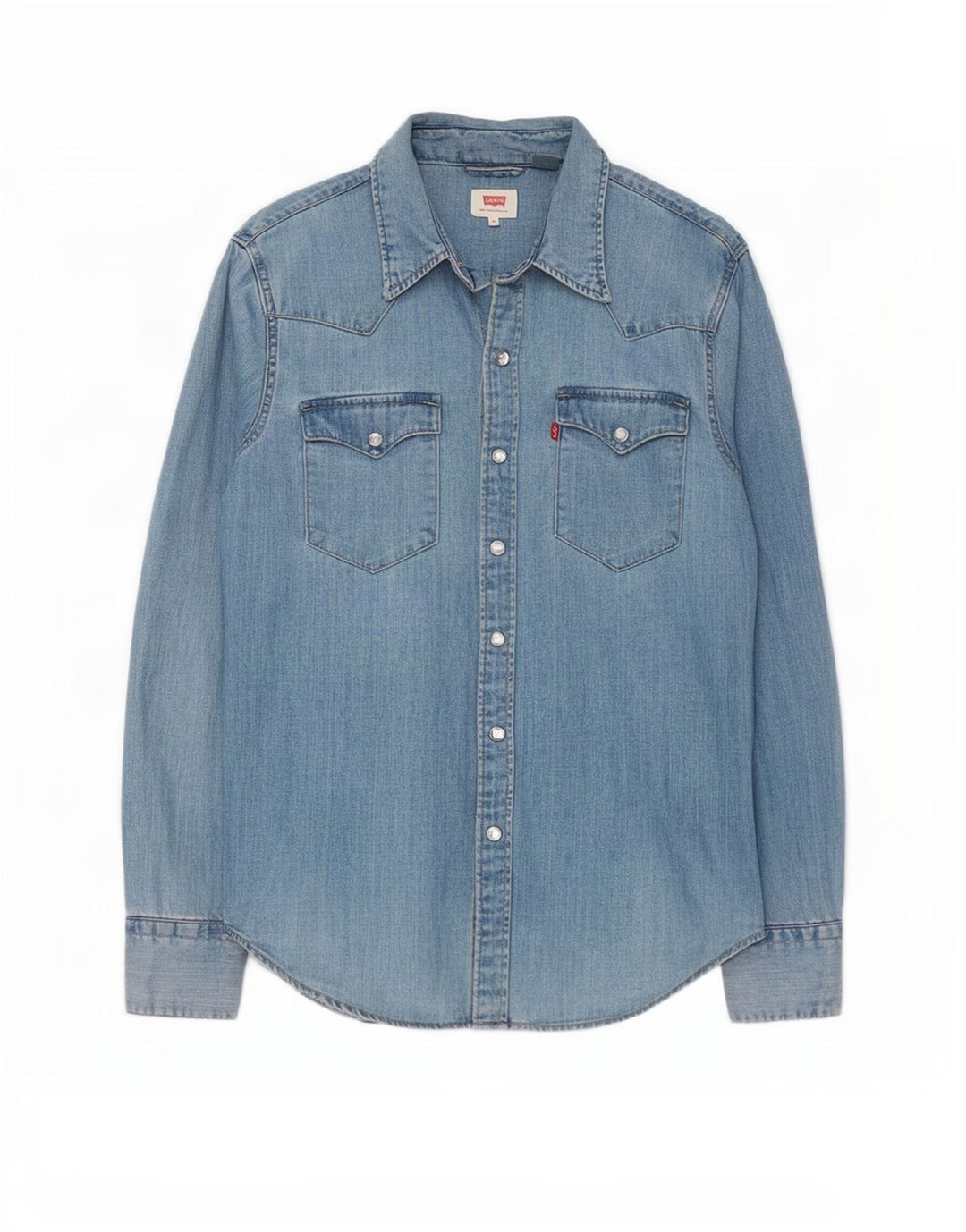 Levi's Chemise en Jean Homme Bleu XS