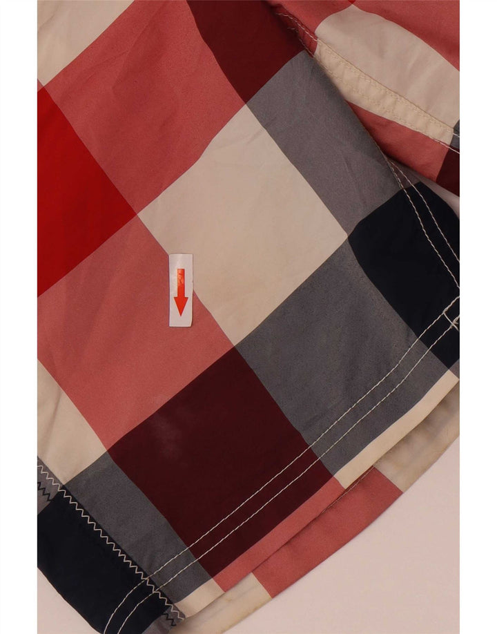 Tommy Hilfiger Short de Bain Garçon 13-14 ans Carreaux Multicolores