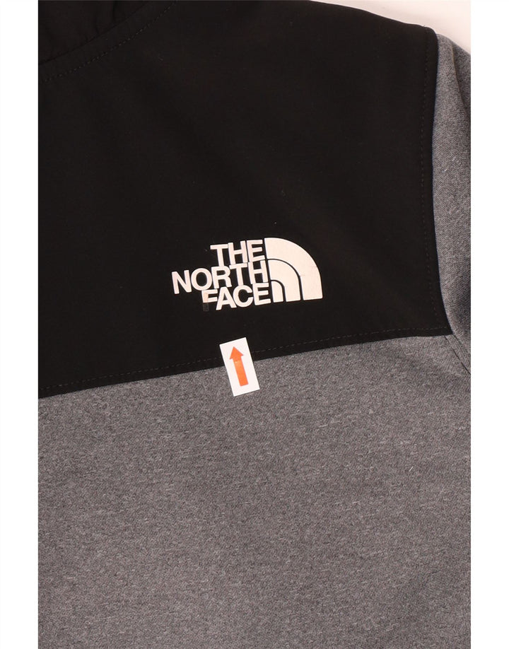 THE NORTH FACE Pull à capuche zippé pour garçon 14-15 ans XL Gris Colorblock